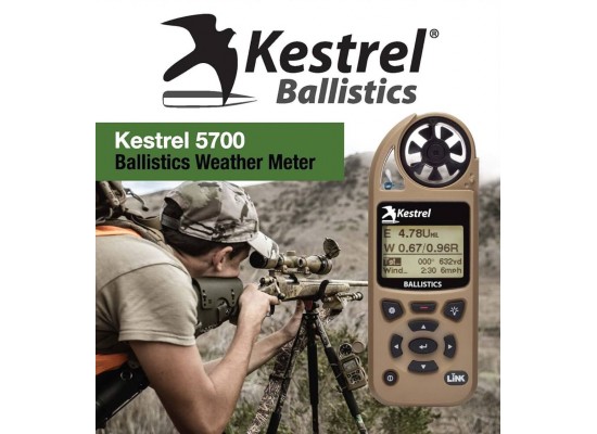 Kestrel 5700 Ballistics Weather Meter with Link