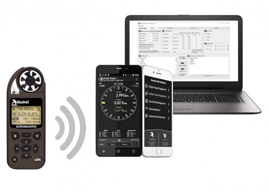 Kestrel Elite Weather Meter with Applied Ballistics and Bluetooth Link