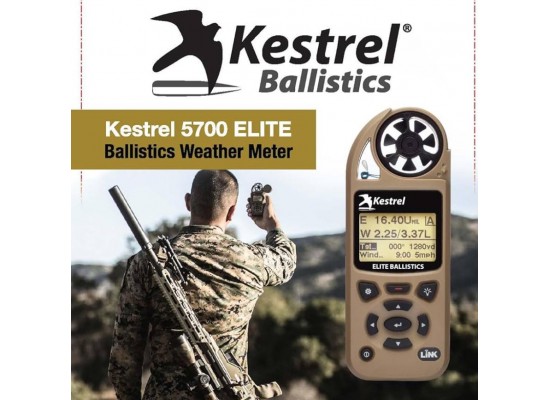 Kestrel Elite Weather Meter with Applied Ballistics and Bluetooth Link